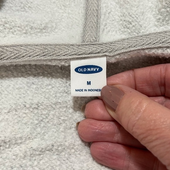 🎃 3 FOR $10🎃   Old NAVY VINTAGE STYLE FULL ZIP HOODIE, SIZE M - Picture 2 of 5